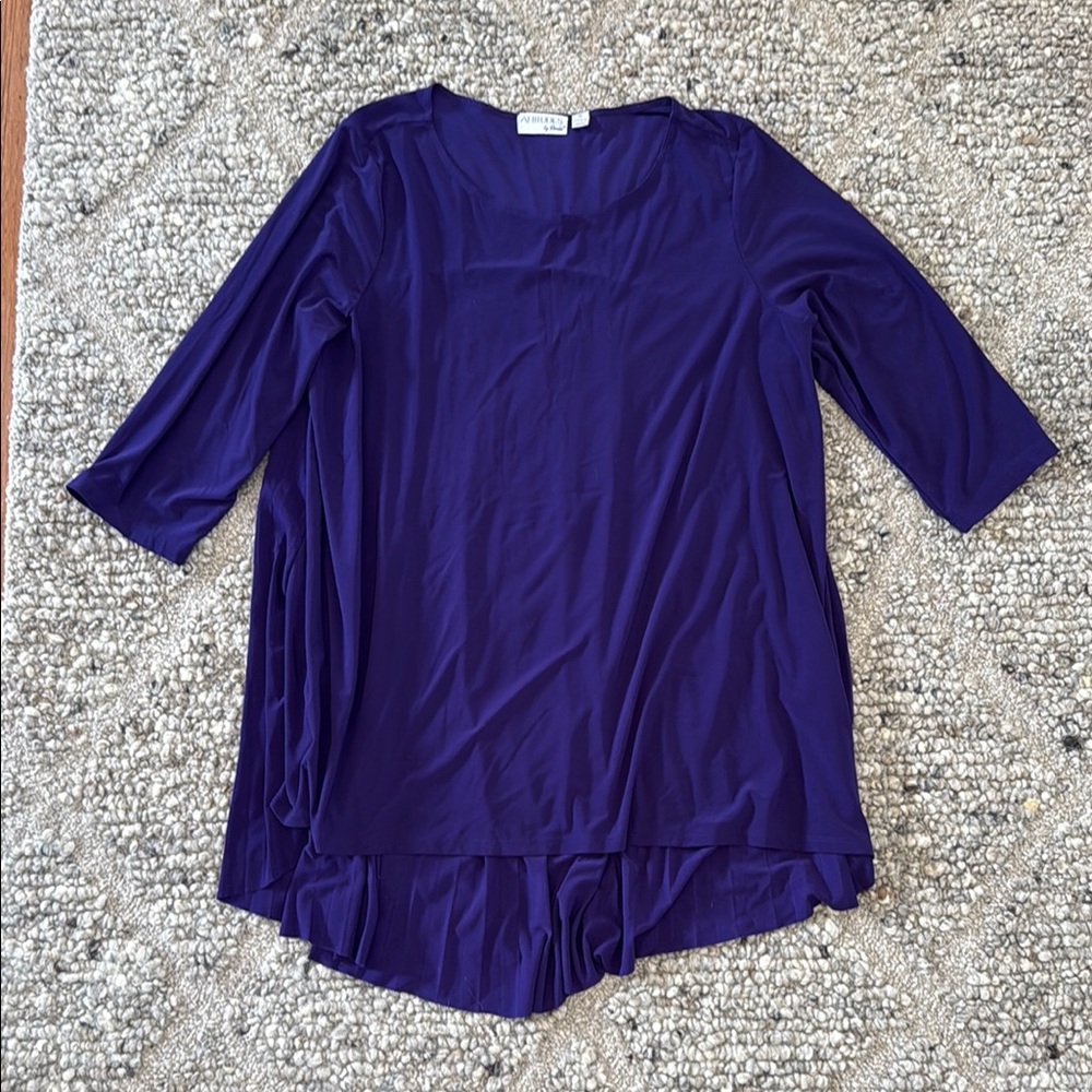 Elegant Purple Women's Top